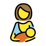 Breast Feeding SVG Icon